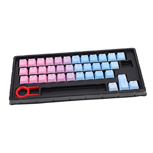 PartyKindom 1 Satz Tastenkappe Gaming-Tastatur Mechanisch Ornament-Sets Tastaturzubehör Tastaturschutz Mechaniker Anzug Tastatur Wechseln Mechanische Tastaturen Pbt Blaue Zauberin Haushalt von PartyKindom