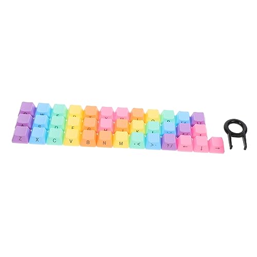 PartyKindom 1 Satz Tastenkappe Ornament-Sets Pudding Keycaps Keyset Tastatur Wechseln Tastatur Schutz Durable Schlüssel Kappen Tastaturzubehör Tastatur Zubehör Rechner Netzteil Abs von PartyKindom