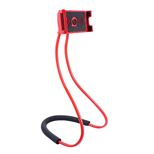 PartyKindom 1 x kreativer Hals-Telefonhalter mit Universal-Pad, Handyhalterung für Mobiltelefone, Autozubehör von PartyKindom