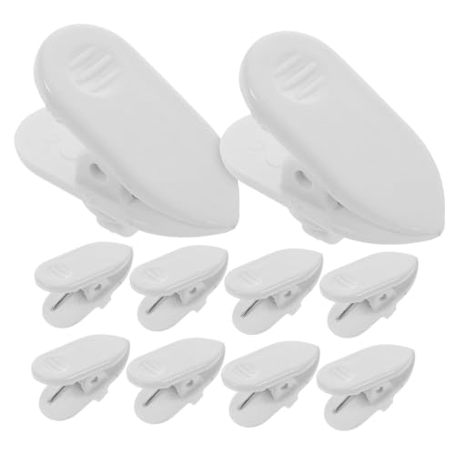 PartyKindom 10 Stück 360 Klemmhalter Für Kopfhörerkabel Kabelclip Für Kopfhörer Kabel Halter Kopfhörerkabelclip Kleiderclips Zum Anpassen Kopfhörerclip Drehen Rotieren Shirt Weiß Lavalier PartyKindom 10 Stück 360 Klemmhalter Für Kopfhörerkabel Kabelclip Für Kopfhörer Kabel Halter Kopfhörerkabelclip Kleiderclips Zum Anpassen Kopfhörerclip Drehen Rotieren Shirt Weiß Lavalier von PartyKindom
