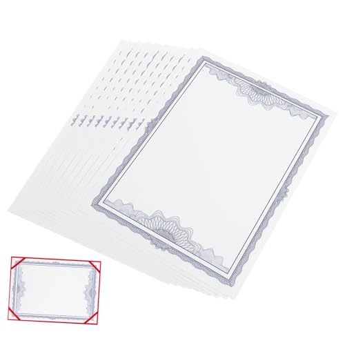 PartyKindom 10 Stück Ehrenurkunden Diplompapier Zertifikate Liniert Bedruckbar Schreibwaren Goldpapier Und Büroprodukte Gruß Offizielles Glänzend Bedrucktes Schlichtes Leeres PartyKindom 10 Stück Ehrenurkunden Diplompapier Zertifikate Liniert Bedruckbar Schreibwaren Goldpapier Und Büroprodukte Gruß Offizielles Glänzend Bedrucktes Schlichtes Leeres von PartyKindom