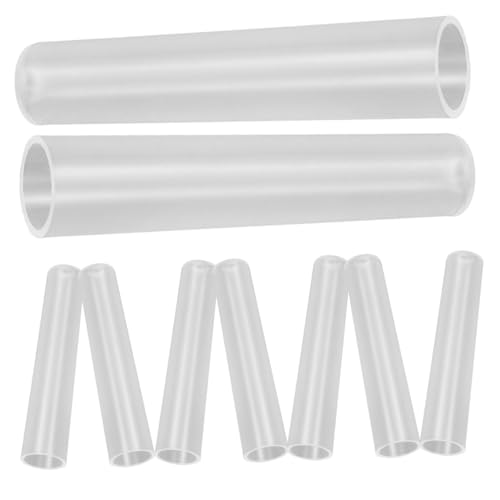 PartyKindom 10 Stück Kappenverlängerung bleistiftverlängerer Bleistift Verlängerer Bleistift Schutzkappen er Pack Radiergummis für Bleistiftkappen Bleistiftspitzenabdeckung Plastik Transparent von PartyKindom