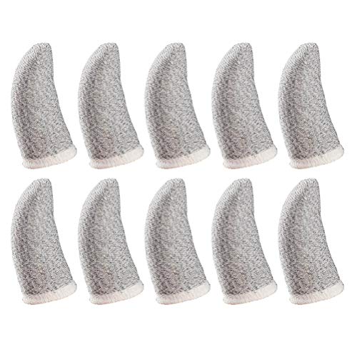 PartyKindom 10 Stück atmungsaktive Daumenmanschetten verschleißfest Fingerschutz Fingerprops für Männer Frauen PartyKindom 10 Stück atmungsaktive Daumenmanschetten verschleißfest Fingerschutz Fingerprops für Männer Frauen von PartyKindom