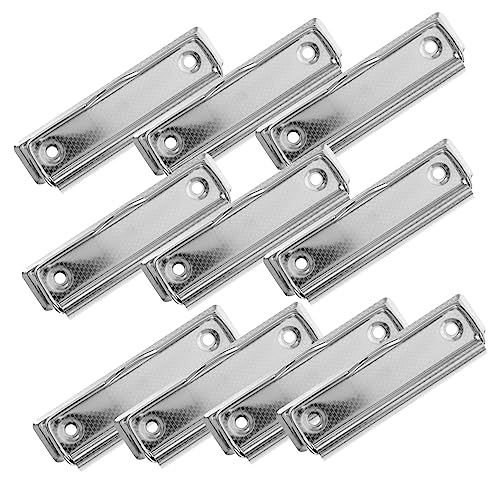 PartyKindom 10Stücke Büroklammern Teiliges Langlebige Board Clips aus Vielseitig für Büro Schule und Zuhause Leicht und Tragbar Sicherer Griff für Dokumente PartyKindom 10Stücke Büroklammern Teiliges Langlebige Board Clips aus Vielseitig für Büro Schule und Zuhause Leicht und Tragbar Sicherer Griff für Dokumente von PartyKindom