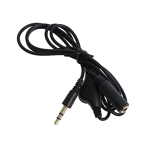 PartyKindom 1M Audiokabel mit Einstellbarem Volumen Lange Aux Verlängerung für Telefon Kopfhörer Hochwertige Audioübertragung für Täglichen Gebrauch PartyKindom 1M Audiokabel mit Einstellbarem Volumen Lange Aux Verlängerung für Telefon Kopfhörer Hochwertige Audioübertragung für Täglichen Gebrauch von PartyKindom