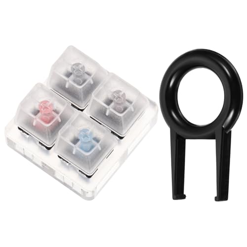 PartyKindom Tester-kit Für Mechanische Tastaturen Testwerkzeug Für Tastenkappen Acrylständer Kompatibel Einfach Für Profis Zufällige Farbe von PartyKindom