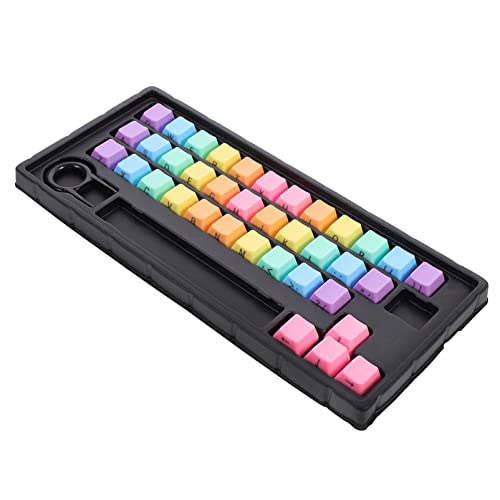 PartyKindom 2 Sätze Tastenkappe Pudding Keycaps Keyset Tastatur Wechseln Tastaturzubehör Tastaturschutz Ornament-Sets Farbige Tastatur Computer Tastatur Kirsche Tastatur Schutzfilm Pastell Abs von PartyKindom