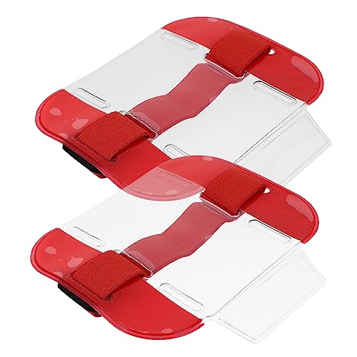 PartyKindom 2 Stück Farbenfroher Kartenhalter Id-inhaber Abzeichen Armbandhalter Beschützer Zubehör Schlüsselband Mit Kartenhalter Männer Lanyards Für Ausweise Kartenhüllen Id Armband Pvc Rot PartyKindom 2 Stück Farbenfroher Kartenhalter Id-inhaber Abzeichen Armbandhalter Beschützer Zubehör Schlüsselband Mit Kartenhalter Männer Lanyards Für Ausweise Kartenhüllen Id Armband Pvc Rot von PartyKindom
