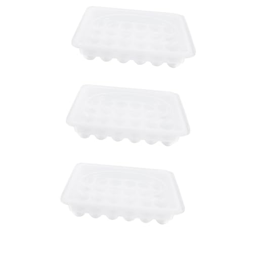 PartyKindom 3 Stk 24 Eierschalen durchsichtige Kunststoffschale durchsichtiger Vorratsbehälter mit Deckel Kühlschrank Fach Eierablage Eierfach Enteneier Container Lagerregal PartyKindom 3 Stk 24 Eierschalen durchsichtige Kunststoffschale durchsichtiger Vorratsbehälter mit Deckel Kühlschrank Fach Eierablage Eierfach Enteneier Container Lagerregal von PartyKindom