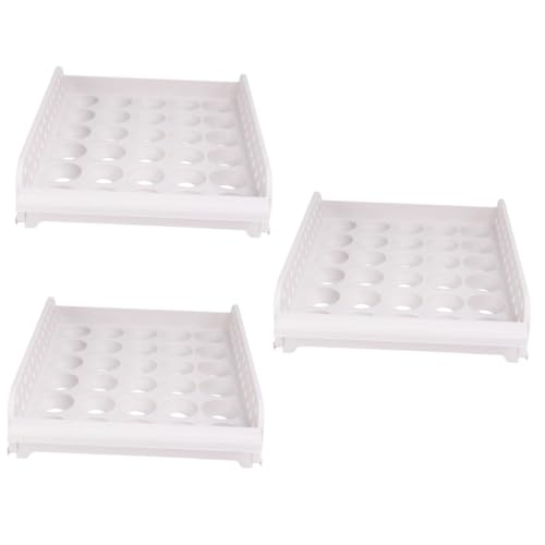 PartyKindom 3 Teilige Box Eierablage Für Kühlschrank Eierboxen Eier Organizer Für Kühlschrank Eierhalter Für Kühlschrankeier Bio Lebensmittel Tablett Eierkartons Massenschublade PartyKindom 3 Teilige Box Eierablage Für Kühlschrank Eierboxen Eier Organizer Für Kühlschrank Eierhalter Für Kühlschrankeier Bio Lebensmittel Tablett Eierkartons Massenschublade von PartyKindom