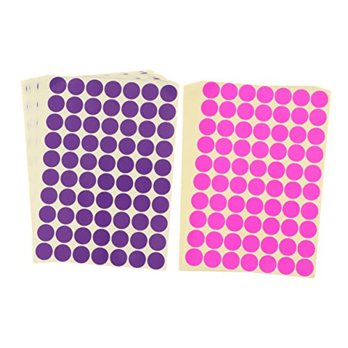 PartyKindom 30 Blatt Farbpunkt-aufkleber Etiketten Farbige Punkte Aufkleber Dot -aufkleber Klebstoff Selbstklebende Aufkleber Kindergarten-briefpapier Garagenverkauf Runde Codierschilder PartyKindom 30 Blatt Farbpunkt-aufkleber Etiketten Farbige Punkte Aufkleber Dot -aufkleber Klebstoff Selbstklebende Aufkleber Kindergarten-briefpapier Garagenverkauf Runde Codierschilder von PartyKindom