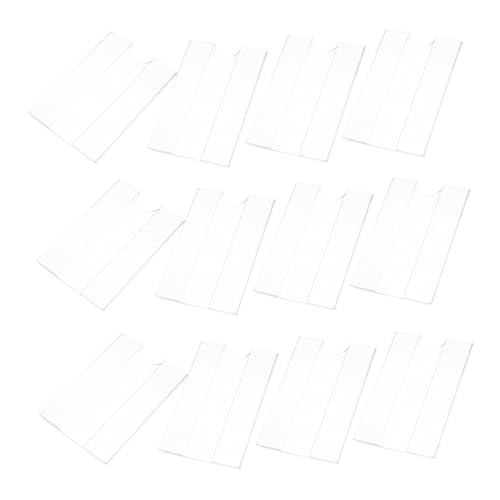 PartyKindom 30 Stück Preisschild Lebensmitteletiketten Aufkleber Rohstoffpreis Preisaussteller Anzeige Halterungen für Warenschilder Kunststoffanhänger, Regaletikettenhalter Acryl Transparent PartyKindom 30 Stück Preisschild Lebensmitteletiketten Aufkleber Rohstoffpreis Preisaussteller Anzeige Halterungen für Warenschilder Kunststoffanhänger, Regaletikettenhalter Acryl Transparent von PartyKindom