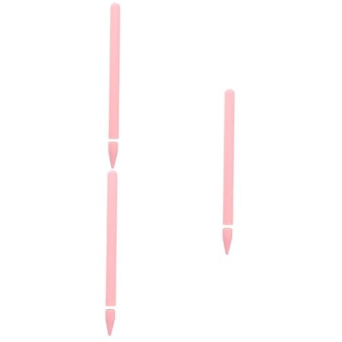 PartyKindom 3St Federmäppchen Halter für federmäppchen aus silikon Bleistifthülle aus Silikon Fashion Design Mode Design Cozy Schutzhülle für den Touch-Pen Stiftabdeckung Etui von PartyKindom