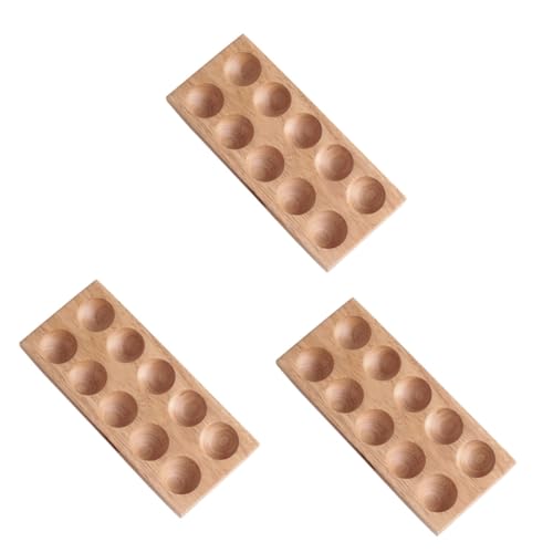 PartyKindom 3St eier Kühlschrank Kistenregal Pflanzenbehälter Serviertablett Holzpaletten Holztablett für Sukkulenten hölzern Container Lagerregal PartyKindom 3St eier Kühlschrank Kistenregal Pflanzenbehälter Serviertablett Holzpaletten Holztablett für Sukkulenten hölzern Container Lagerregal von PartyKindom