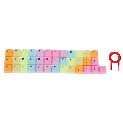 PartyKindom 4 Sätze Tastenkappe Pudding Tastaturschutz Tastaturzubehör Tastatur Für Computer Ornament-Sets Computertastaturen Tastatur Bunt Computer Tastatur Kirsche Tastatur Pastell Pbt Abs von PartyKindom