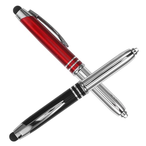 PartyKindom 4 Stück Led Light Stylus TIPP Stift Mit Led Drucken Einzigartige Stifte Glatte Schreibstallschiffstifte Leichter Kugelschreiber Stiftlicht Leichter Led -Stift Led -stifte Metall PartyKindom 4 Stück Led Light Stylus TIPP Stift Mit Led Drucken Einzigartige Stifte Glatte Schreibstallschiffstifte Leichter Kugelschreiber Stiftlicht Leichter Led -Stift Led -stifte Metall von PartyKindom
