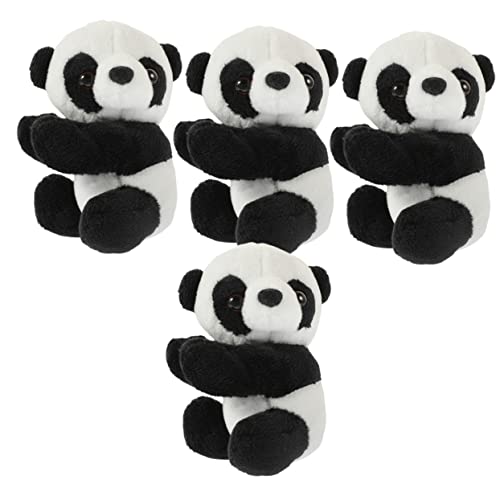 PartyKindom 4 Stück Panda Clip Puppe Pandas Süße Mini Plüschtiere Stofftiere Clip Panda Puppe Mini Panda Plüsch Panda Clip Plüschtier Clip Notiz Clip Panda Tier Clip Für Foto Pp von PartyKindom