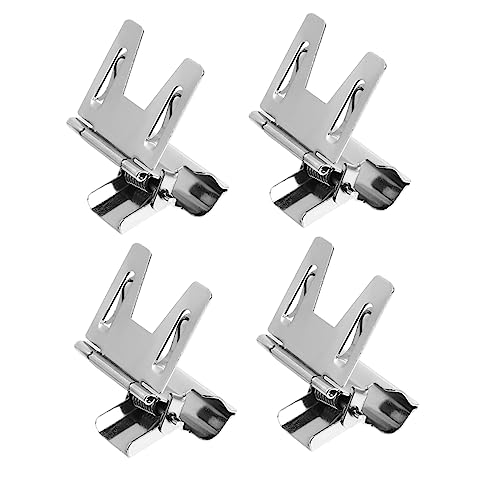 PartyKindom 4 Stück Preisschild-Clip Preiskartenhalter TAG -Clip Etikettenhalter Inhaber Halter für Etikettenpapier Halter für Schilderclips Regal-Clip-Schild Displayhalter Metall Silber PartyKindom 4 Stück Preisschild-Clip Preiskartenhalter TAG -Clip Etikettenhalter Inhaber Halter für Etikettenpapier Halter für Schilderclips Regal-Clip-Schild Displayhalter Metall Silber von PartyKindom