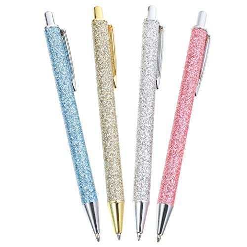 PartyKindom 4 Stück Stift drücken goldener Stift Kugelschreiber Stifte feine Spitze glatt schreibende Stifte Druckstift Ballpunktstifte Schreibwaren Stifte Business Pen Metall PartyKindom 4 Stück Stift drücken goldener Stift Kugelschreiber Stifte feine Spitze glatt schreibende Stifte Druckstift Ballpunktstifte Schreibwaren Stifte Business Pen Metall von PartyKindom