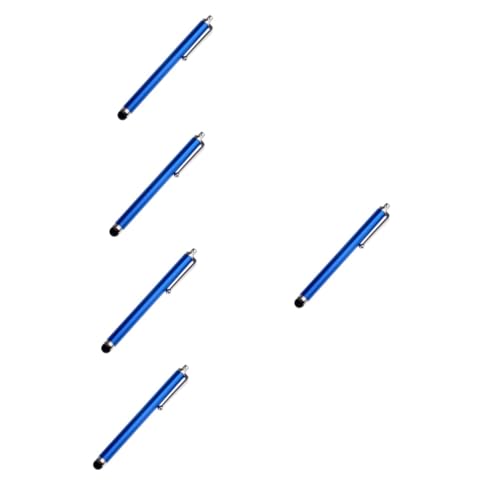 PartyKindom 5 Stück Stylus-stifte für Touch-kapazitive Stifte Weiche Spitze für Touchscreen-geräte und Kratzfest von PartyKindom
