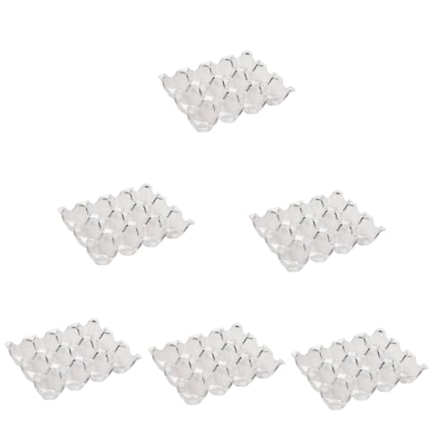 PartyKindom 6 Stk Eierschale aus Acryl coop ei Eierspenderhalter Schublade Kühlschrank Aufbewahrungsbehälter für Eier Eierhalter Mit Deckel Eierplatte Eierkarton Eierregal PartyKindom 6 Stk Eierschale aus Acryl coop ei Eierspenderhalter Schublade Kühlschrank Aufbewahrungsbehälter für Eier Eierhalter Mit Deckel Eierplatte Eierkarton Eierregal von PartyKindom