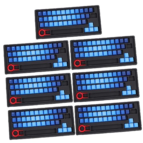 PartyKindom 7 Sätze Tastenkappe Tastaturzubehör Gaming-Tastatur Mechanisch Tastaturschutz Computertastaturen Mechanische Tastatur Computer Tastatur Tastatur-dekor Pbt Netzteil von PartyKindom