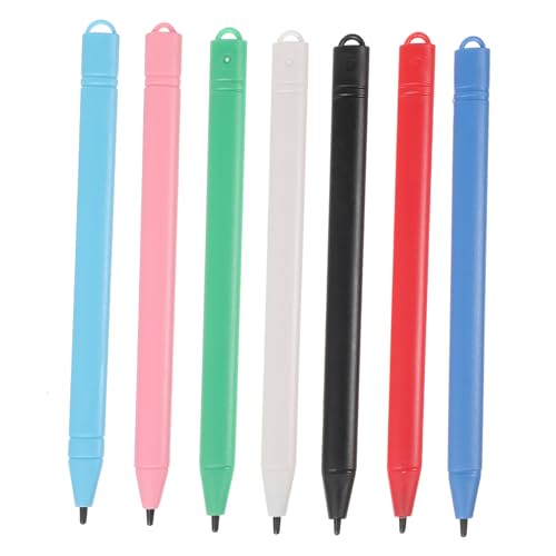 PartyKindom 7 Stück Persönlicher Stift für das Schreibtablett Ersatz Zeichnung Kind Schreibtafel Planke Bußgeld buntstifte Das Notizbuch Bleistift LCD-Stift Tablet-Stift Tablet Stift Plastik PartyKindom 7 Stück Persönlicher Stift für das Schreibtablett Ersatz Zeichnung Kind Schreibtafel Planke Bußgeld buntstifte Das Notizbuch Bleistift LCD-Stift Tablet-Stift Tablet Stift Plastik von PartyKindom