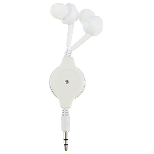 PartyKindom 3 5 Mm Einziehbare In-Ear-kopfhörer Bequem Für Mp3-player Persönliche Stereoanlagen von PartyKindom
