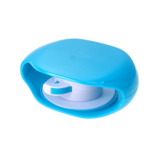 PartyKindom Automatischer Aufroll-Ohrhörer-Headset-Kopfhörerkabel-Aufwickler, Kopfhörer-Aufbewahrung (blau) als Geschenk von PartyKindom