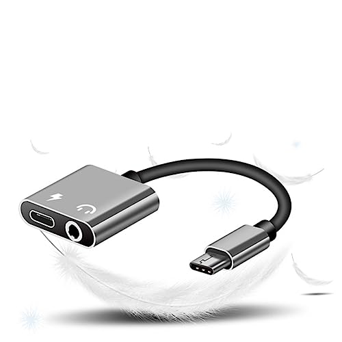 PartyKindom -C-Adapter kompatibel Audio- Kabel Jack Aux USB-C-auf-Kopfhörer-Adapter Silber PartyKindom -C-Adapter kompatibel Audio- Kabel Jack Aux USB-C-auf-Kopfhörer-Adapter Silber von PartyKindom