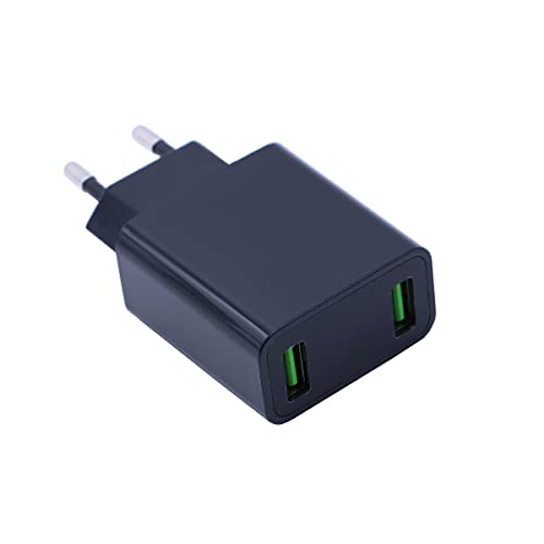 PartyKindom Charger Duales USB-ladegerät Handy Ladeadapter Reiseladegerät Reiseladeadapter Reisen Led von PartyKindom