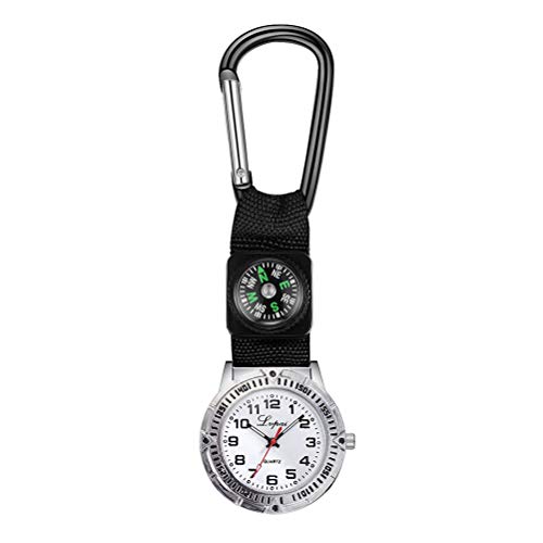 PartyKindom Clip-Uhr Geschenk Für Männer -kompassuhr Schwesternuhr Zum Anklemmen Bergsteigeruhr Uhr Taschenuhren Für Herren Clip-on-Uhr Aufsteckbar Silikonhülle Mann PartyKindom Clip-Uhr Geschenk Für Männer -kompassuhr Schwesternuhr Zum Anklemmen Bergsteigeruhr Uhr Taschenuhren Für Herren Clip-on-Uhr Aufsteckbar Silikonhülle Mann von PartyKindom
