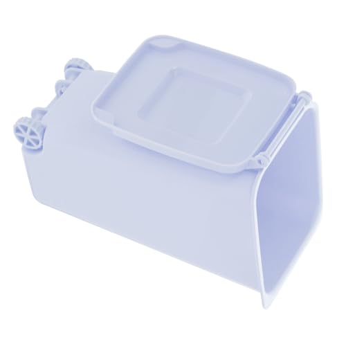 PartyKindom Desktop -Speicherbox Abfall kleines Büro Müll kann Mini mini Mülleimer für Schreibtisch Mülltonne storage boxes aufbwahrungs-box praktischer Stifteeimer Hausmülleimer pp Blue von PartyKindom