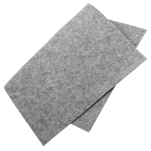 PartyKindom Kalligraphie- Und Malfilzblock Kalligraphie-übungsblock Für Schreibtischunterlage Aus Filz Schreibwaren Kalligraphie-matte Kalligraphie-zubehör Zeichnung Gefühlt Light Grey von PartyKindom