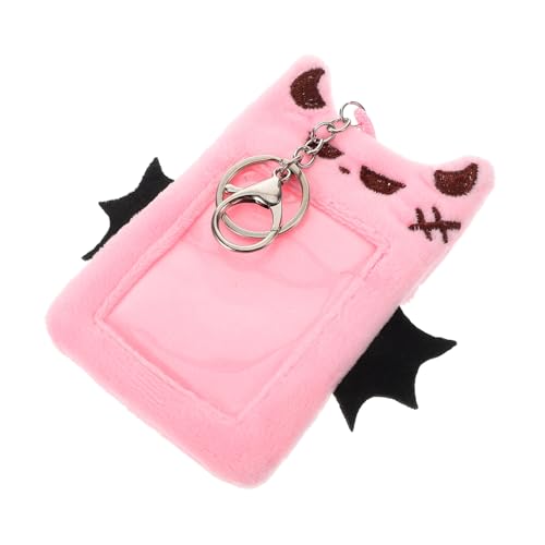 PartyKindom Kartenetui Mit Teufelsflügeln Karikatur Ärmel Kpop-kartenhalter-schlüsselanhänger Kartenhalter Kpop Fotohüllen Kartenhülle Student Id -kartenhalter Kawaii Ausweishalter Rosa Plüsch PartyKindom Kartenetui Mit Teufelsflügeln Karikatur Ärmel Kpop-kartenhalter-schlüsselanhänger Kartenhalter Kpop Fotohüllen Kartenhülle Student Id -kartenhalter Kawaii Ausweishalter Rosa Plüsch von PartyKindom