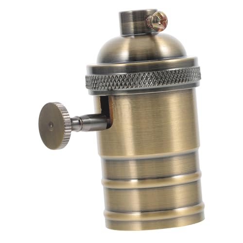 PartyKindom Lampenfassung schrauben büroradio bürolocher lamp holder ziernieten buerostuehle mit Gewinde Decke Buchse Sockel der Glühbirne Lampenhalter Lampenbausätze zum Selbermachen Metall PartyKindom Lampenfassung schrauben büroradio bürolocher lamp holder ziernieten buerostuehle mit Gewinde Decke Buchse Sockel der Glühbirne Lampenhalter Lampenbausätze zum Selbermachen Metall von PartyKindom