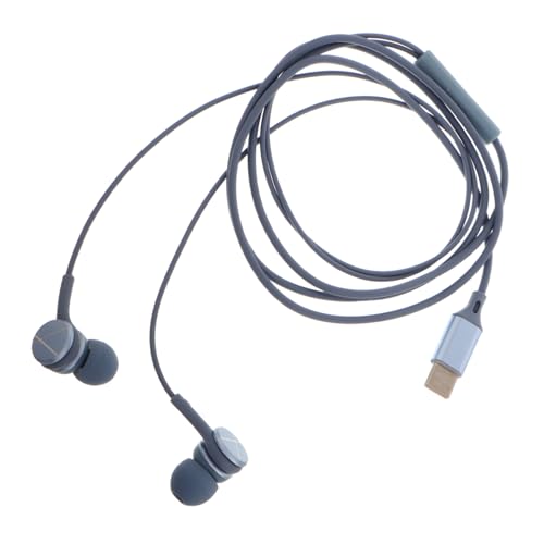 PartyKindom Musikkopfhörer Mit Geräuschunterdrückung Ohrhörer Mit Geräuschunterdrückung Kopfhörer Mit Mikrofon Kabelgebundene Ohrhörer Typ C Telefonkopfhörer Ohrhörer USB C Kieselgel PartyKindom Musikkopfhörer Mit Geräuschunterdrückung Ohrhörer Mit Geräuschunterdrückung Kopfhörer Mit Mikrofon Kabelgebundene Ohrhörer Typ C Telefonkopfhörer Ohrhörer USB C Kieselgel von PartyKindom