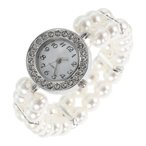 PartyKindom Perlenarmbandschmuck Party Uhr Vintage-Uhren Charm-Armbanduhr Gold Uhr Goldene Zierliche Uhr Armbanduhr Mit Manschette Frauen Beobachten Reginald Bling Uhr Minnowxy Legierung Weiß PartyKindom Perlenarmbandschmuck Party Uhr Vintage-Uhren Charm-Armbanduhr Gold Uhr Goldene Zierliche Uhr Armbanduhr Mit Manschette Frauen Beobachten Reginald Bling Uhr Minnowxy Legierung Weiß von PartyKindom