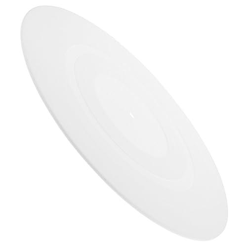PartyKindom Rekordmatte Schutzmatte aufzeichnen Vinylaufzeichnung Drehscheibe Plattenschutzmatte Vinylmatte Plattentablette Slipmat für Plattenspieler turntable mat white rubber Kieselgel Weiß PartyKindom Rekordmatte Schutzmatte aufzeichnen Vinylaufzeichnung Drehscheibe Plattenschutzmatte Vinylmatte Plattentablette Slipmat für Plattenspieler turntable mat white rubber Kieselgel Weiß von PartyKindom