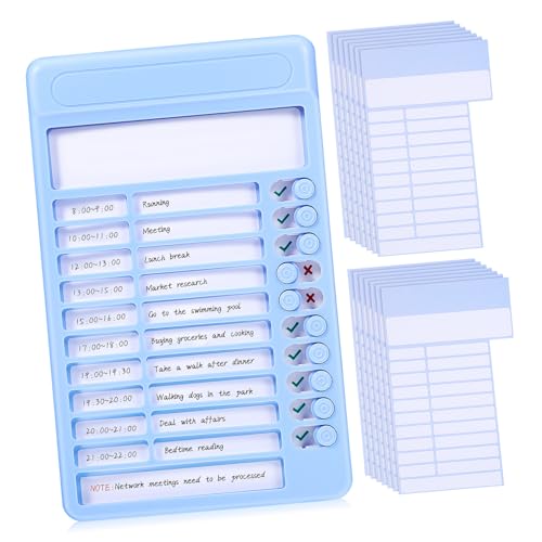 PartyKindom Selbstdisziplin-Checker tagesplan -Routine-Diagramm Zeitplaner Routinediagramm täglich Routinetafel visueller Zeitplan Zeitplantafel Planungsbehörde Slider-Zeitplan Plastik PartyKindom Selbstdisziplin-Checker tagesplan -Routine-Diagramm Zeitplaner Routinediagramm täglich Routinetafel visueller Zeitplan Zeitplantafel Planungsbehörde Slider-Zeitplan Plastik von PartyKindom