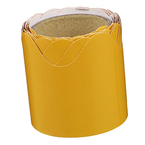 PartyKindom Tafelrandpapier Tafelpapier Schwarzer Pinnwandrand Anzeigerand Dekorationen Bulletin-Umrandung Pastell zubehör Brettrand Klassenzimmer Tapete für Bulletin Board Papierstau Gelb PartyKindom Tafelrandpapier Tafelpapier Schwarzer Pinnwandrand Anzeigerand Dekorationen Bulletin-Umrandung Pastell zubehör Brettrand Klassenzimmer Tapete für Bulletin Board Papierstau Gelb von PartyKindom