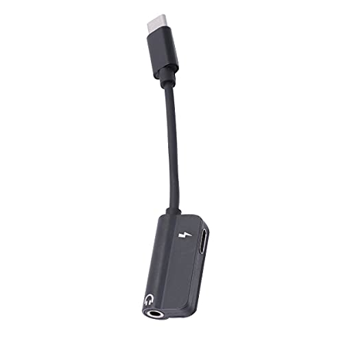 PartyKindom USB-c Auf 3,5-mm-audioadapter USB-Adapter USB-c Auf 3,5 Mm Klinken-Audio-Adapter Ohrstöpsel-Adapter Ladeadapter Gehörschutzstöpsel Audiokonverter Kopfhörer P20 Type von PartyKindom