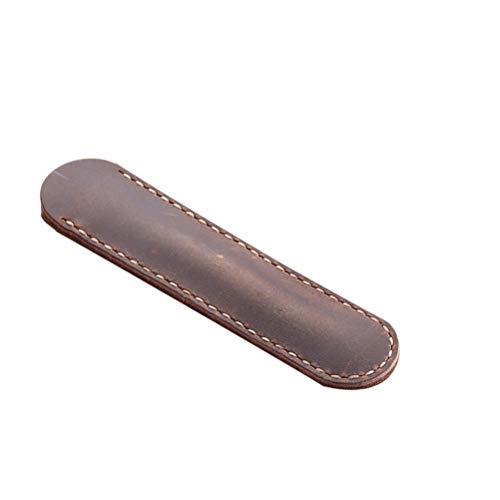 Single Pen Holder Tasche Ledertasche Schutzfolie Federmäppchen Leder Handgefertigter Stifthalter Stiftetui Handgefertigte Kugelschreiber Und Bleistifte Lederstift Handbuch von PartyKindom