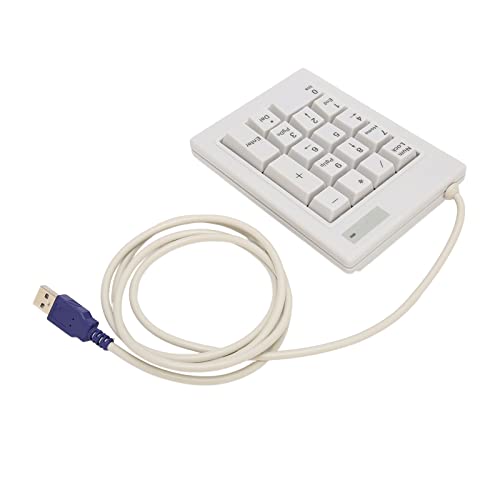 Numerische Tastatur, mechanische numerische Tastatur aus ABS-Material, tragbar, weicher Griff für die Buchhaltung von Finanzämtern von Pasamer
