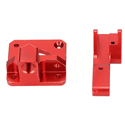 Pasamer 3D-Drucker Extruder Dual Gear Extruder Rot Metall Material Einfache Bedienung Dual Gear für Ender 5 CR10 von Pasamer