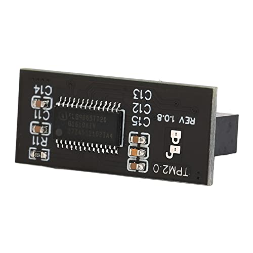 Pasamer Encryption Security Module 20 Pin TPM 2.0 Security Module Interface LPC Board to SPI TPM2.0 Standalone 20 Pin Encryption Processor for PC von Pasamer