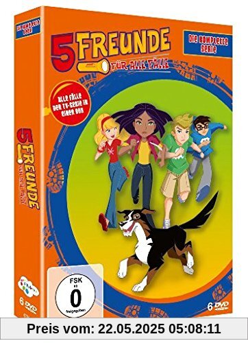 Fünf Freunde - Die Komplette Zeichentrick Serie (6 DVDs) von Pascal Pinon
