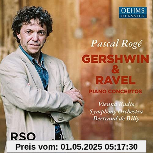Klavierkonzerte von Gershwin & Ravel von Pascal Rogé