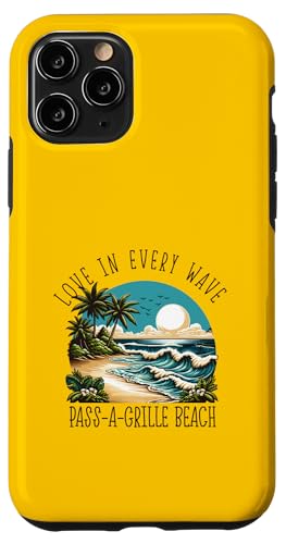 Liebe in jeder Welle - Pass-a-Grille Beach Hülle für iPhone 11 Pro Liebe in jeder Welle - Pass-a-Grille Beach Hülle für iPhone 11 Pro von Pass-a-Grille Beach in Florida Designs
