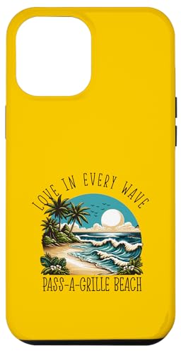 Liebe in jeder Welle - Pass-a-Grille Beach Hülle für iPhone 12 Pro Max Liebe in jeder Welle - Pass-a-Grille Beach Hülle für iPhone 12 Pro Max von Pass-a-Grille Beach in Florida Designs